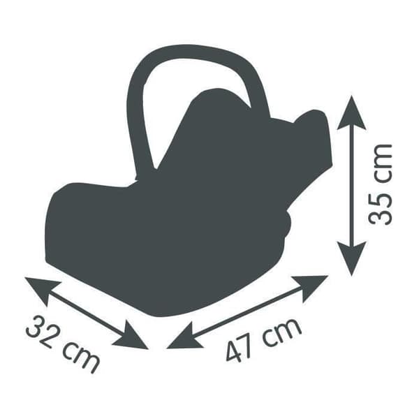 SMOBY - Maxi-Cosi Säte Ros - från 3 år