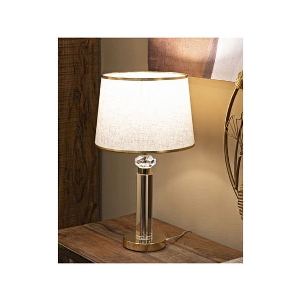 Lampdesign i glas "Praga" 52cm Guld