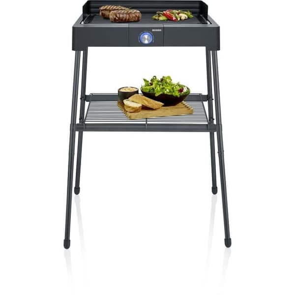 Elgrill SEVERIN - PG8568 - Grillyta 44,5x26cm - Höjd 85cm - 2200W