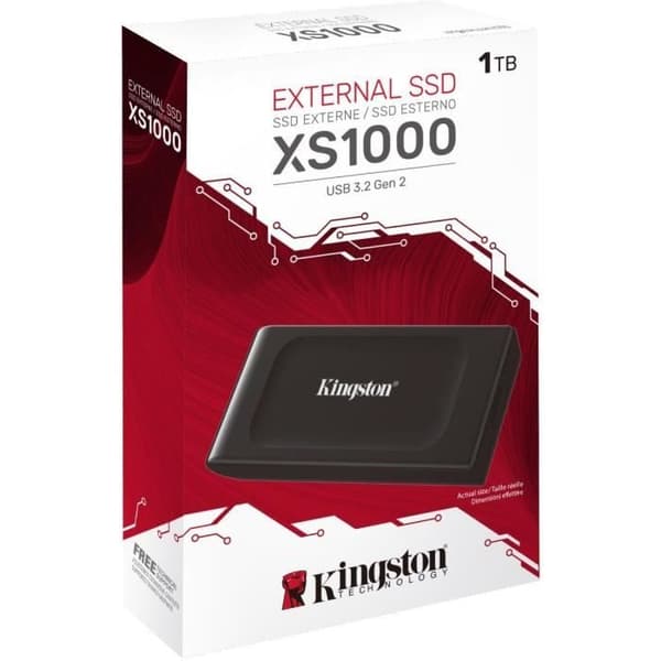 Kingston XS1000 - SSD - 1 To