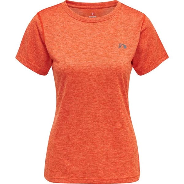T-shirt dam Newline Statement - kryddig orange melange