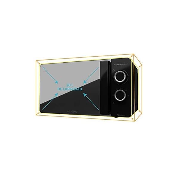 Cecotec Mikrovågsugn ProClean 3040 Mirror
