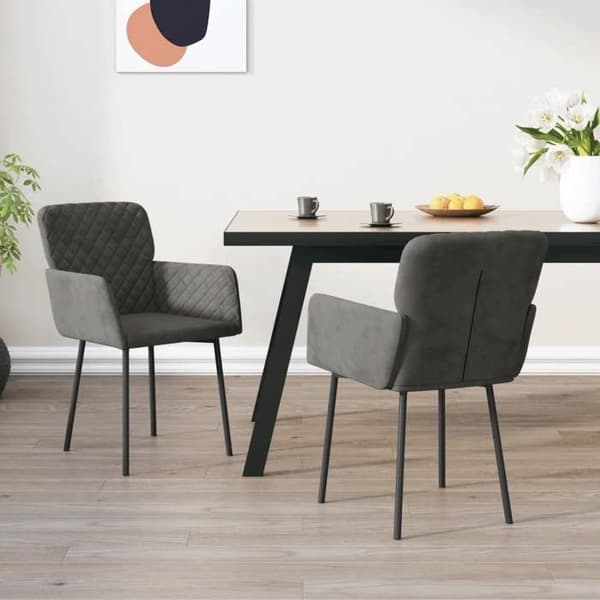 vidaXL 2x Matsalsstolar, Middagsstolar, Kökstolar, Matstolar, Restaurangstolar 344780