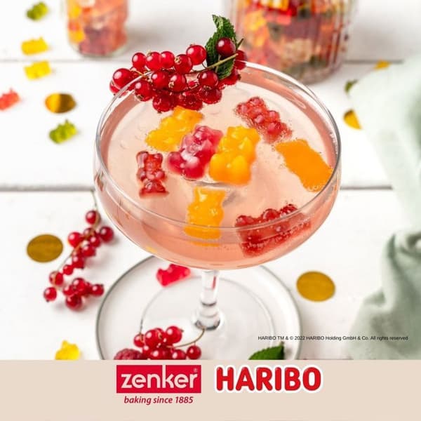 Iskubsform med 12 formar i björnsform Zenker Haribo