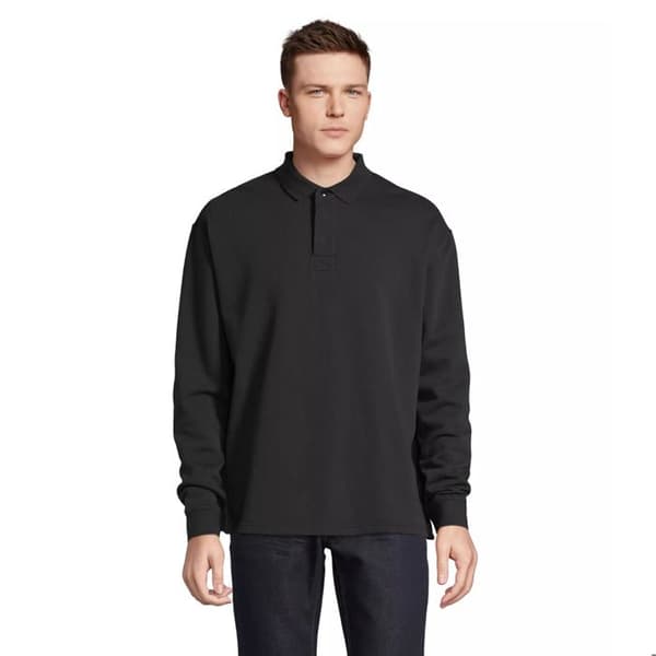 Sweatshirt med polo Sol's Heritage
