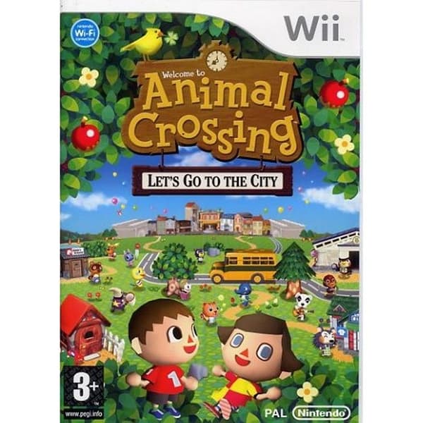ANIMAL CROSSING / NINTENDO Wii-KONSOLSPEL