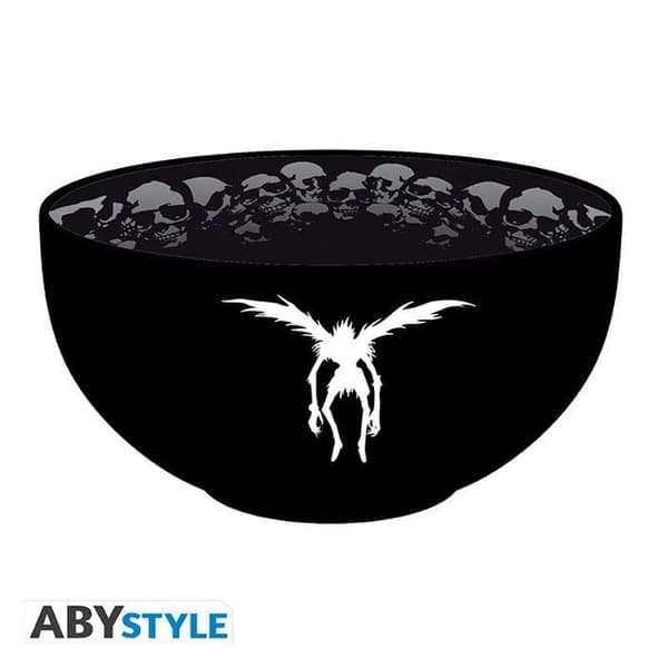 Bol - ABYstyle - DEATH NOTE - 600ml - Svart - Rund - Diskmaskinssäker