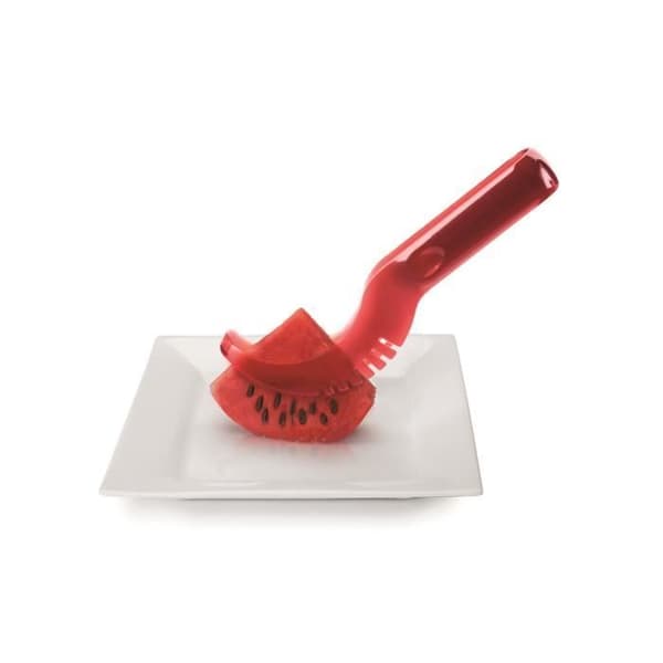 IBILI 749800 Vattenmelon Cutter-Server, Plast, Röd, 27 x 10 x 3 cm