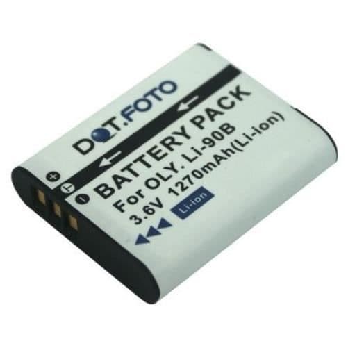 Dot.Foto Olympus LI-90B, LI-92B batteri - 3,6v / 1270mAh