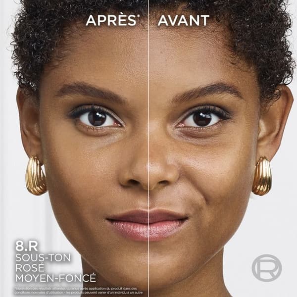 L'Oréal Paris Accord Perfect Fluid Foundation 8.R Hasselnöt 30ml