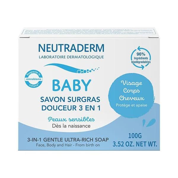 Neutraderm Baby Ljuktskapande 3 i 1 100g