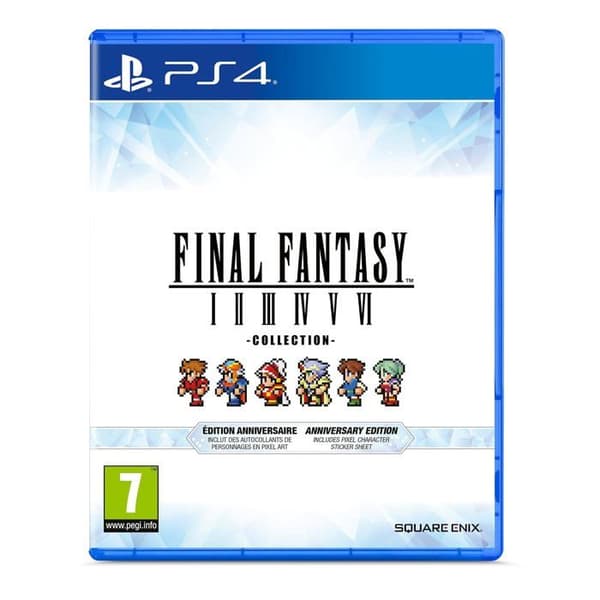 Final Fantasy I till VI - PS4-spel - Jubileumsutgåvan