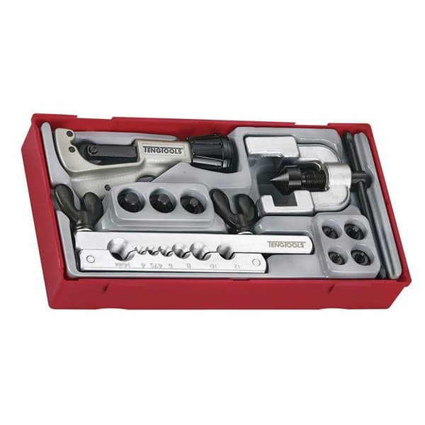 Rörspel/flaring TT1 bricka 10 delar Teng Tools TTTF10