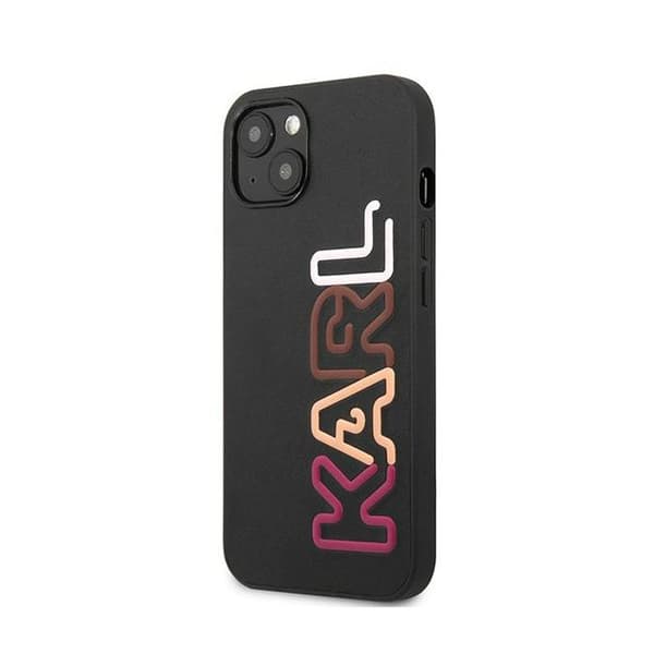 Karl Lagerfeld-fodral för iPhone 13 mini Multipink Svart