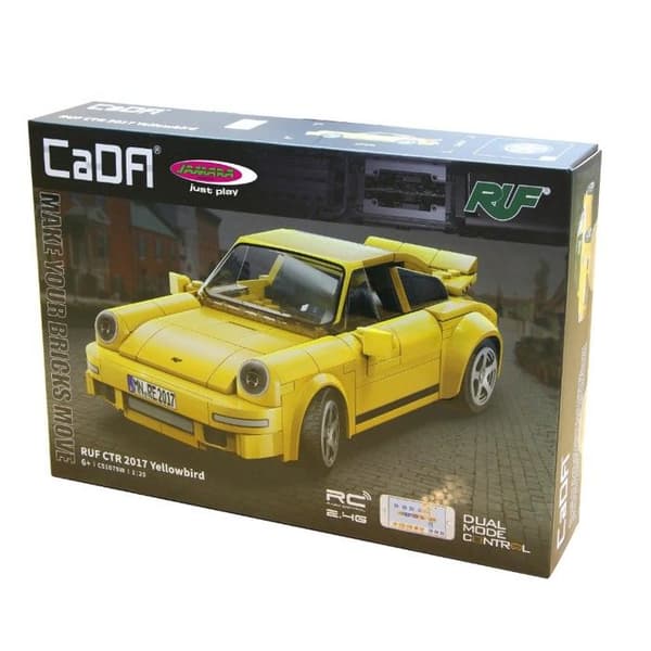 CaDA RUF CTR 2017 Yellowbird 1:20 gul 2,4GHz Byggdelar