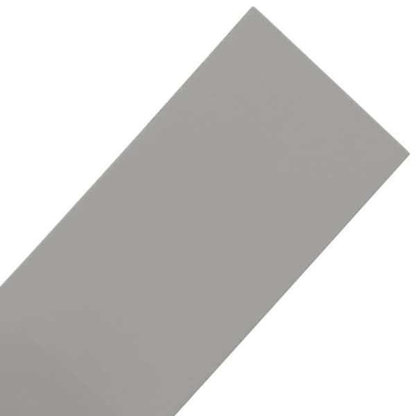 vidaXL Trädgårdskant Grå 10 m 15 cm Polyeten 154396