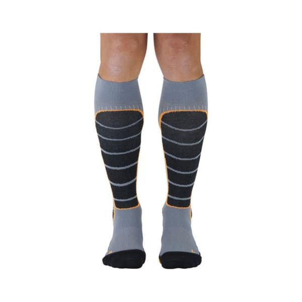 Chaussettes Monnet Ski Freeride Grå/Orange