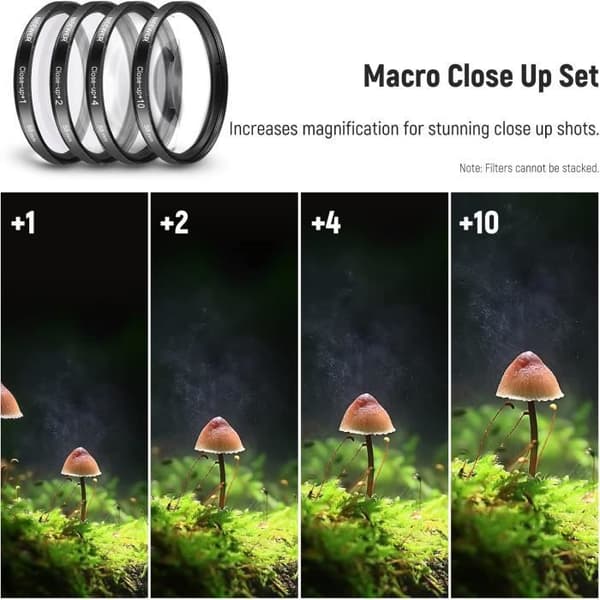 Kit med 58 mm mål Neewer