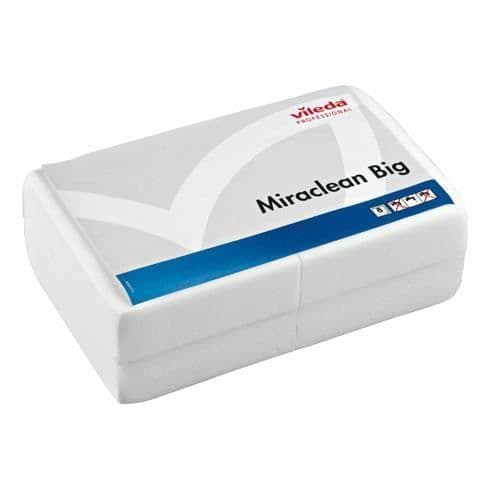 Set med 8 Miraclean rengöringsgummier 12x7,5x3,5cm