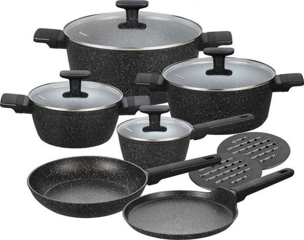 Engångsservis Klausberg - KB-7830 - Set med 12 marmorgrytor