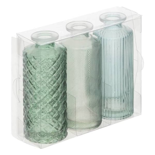 Set med 3 soliflore gröna D5,4cm - Atmosphera Inredningsdesigner