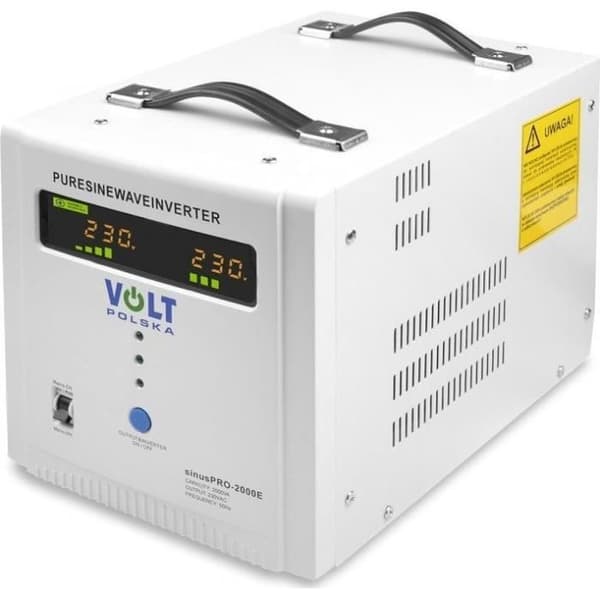 Inverter - Volt - sinusPRO 2000 E - 2000 w - Batteri - Manuel