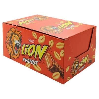 Lion Peanut [Förpackning om 24 stycken]
