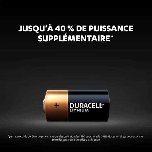 Duracell SPE ULTRA 123 X2 uppladdningsbart batteri