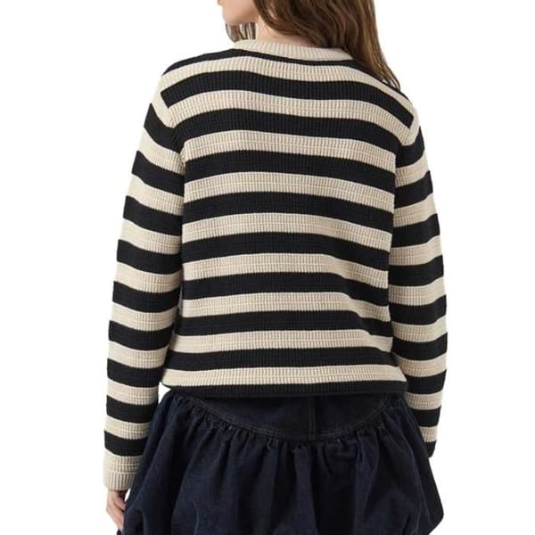 Beige/Svart Väst Dam YAS 26037607