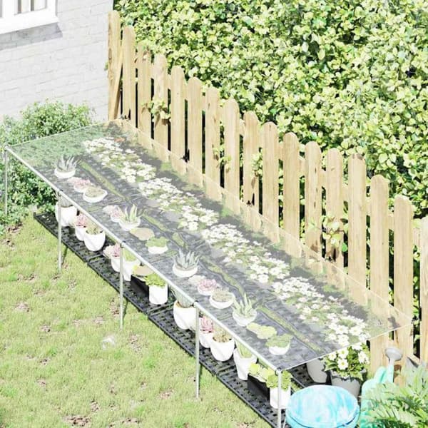 Växttäcke med öglor 1x5 m PVC