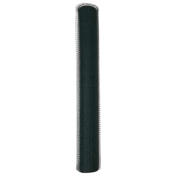 vidaXL Hexagonal stängsel Grön 1 x 50 m PVC 42005422