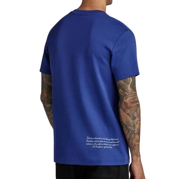 T-shirt Blå Kung Man G-Star Raw D23897