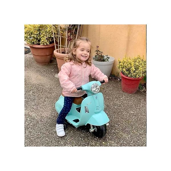 Barnens elektriska fordon Mini Vespa GTS Vattengrön