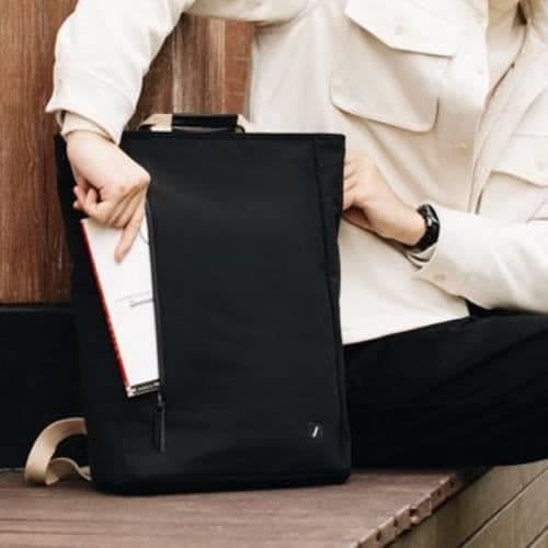 Laptopryggsäck - Native Union - WFA BackPack - Svart - Återvunnet material - 20 L