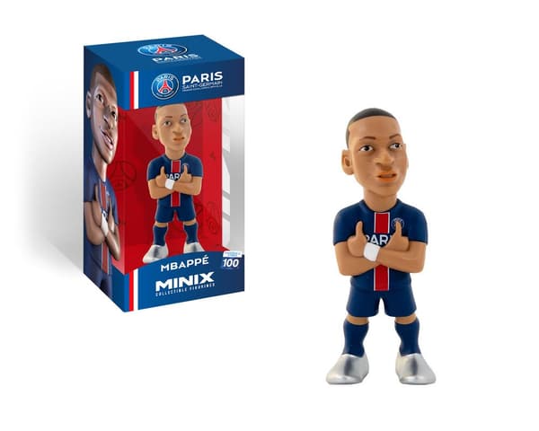 Minix figur - PSG - Mbappé 7 - 12 cm i högkvalitativ PVC