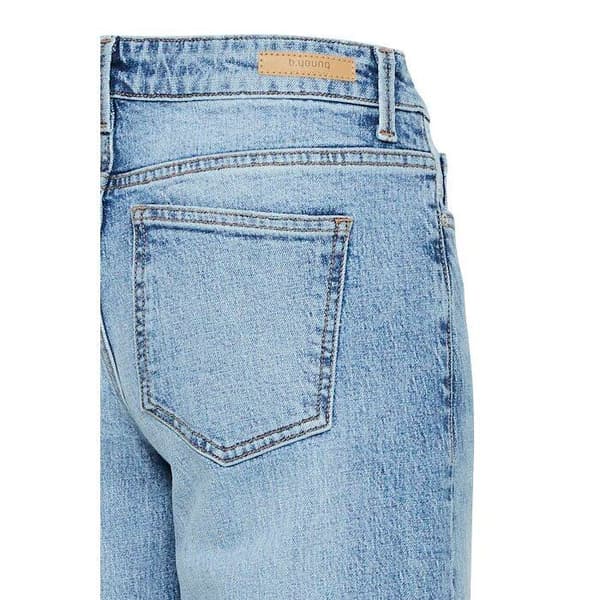 Jeans med vida ben i bomull för kvinnor b.young Kyjla