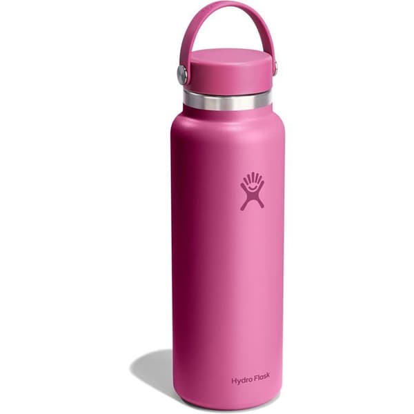 Hydro Flask Isolerad Flaska 1180 ml (40 oz) - Rostfritt Stål, Läcksäker Kork, Reef (Rosa)