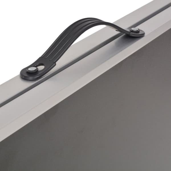 vidaXL Vikbart limbord MDF och aluminium 200 x 60 x 78 cm