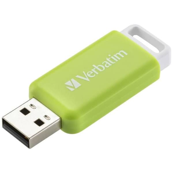 Verbatim V DataBar USB 2.0 Drive USB Stick 32 GB grön 49454 USB 2.0