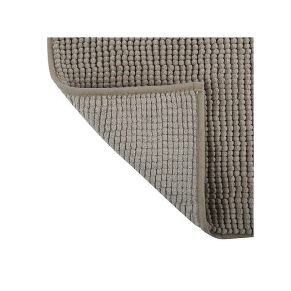 Mikrofiber Badmatta CHENILLE 40x60cm Taupe MSV