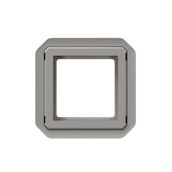 Plexo-adapter - LEGRAND - 069582L - Grå - IP20 - Kompatibel med Mosaic