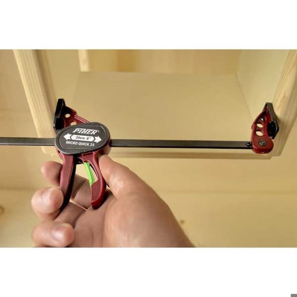 Snabbtving - PIHER - Mikro Quick - 10 cm - Vändbar - Paket med 2 stycken
