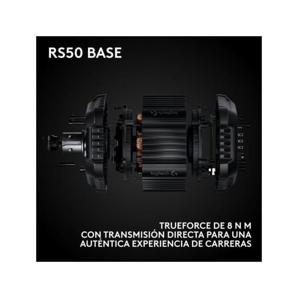 Logitech G RS50 Simulator Wheel System 8 N·m PC/PS5/PS4 läder USB trådad 13 knappar
