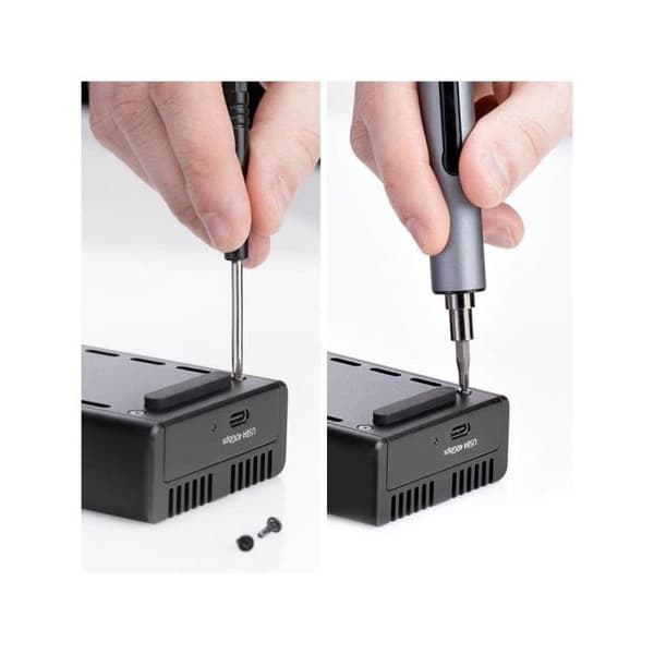 Extern M.2 NVMe - STARTECH.COM - USB4 40Gbps - Aluminium - 1 To - Plug and Play