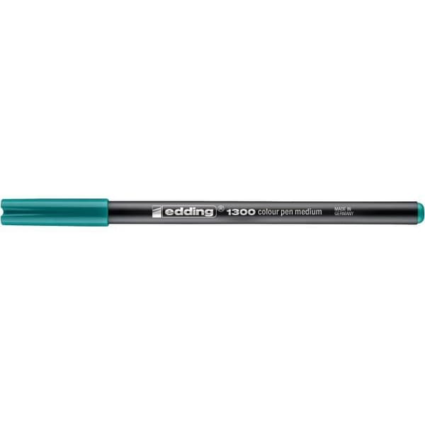 Färgpennor - EDDING - 1300 - 5-pack - Lagergrön - Spets 2 mm (medium)