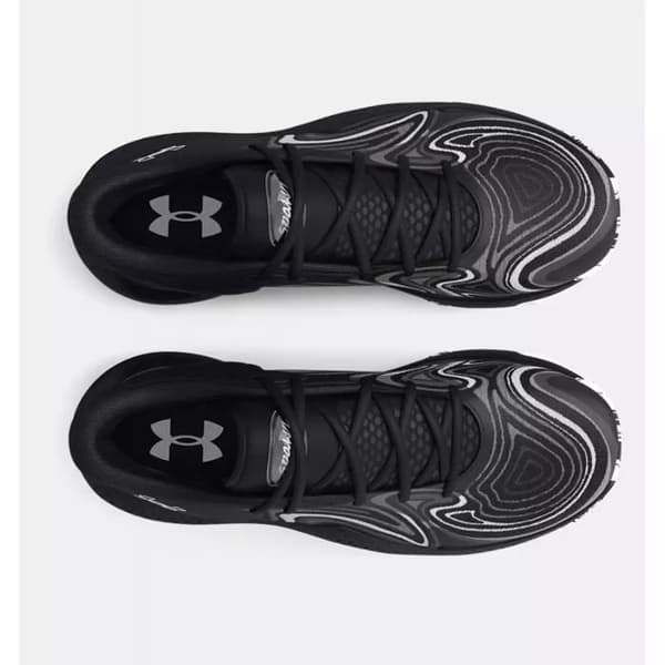 Basketbollskor - UNDER ARMOUR - Spawn 6 Mid - Svart - Mid-cut - Micro G sula