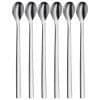 Långdrinkskedar - Nuova - Inox - Set om 6 - 23 cm