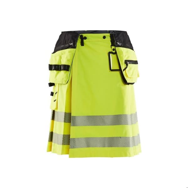 Kilt högsynlighet Blaklader - fluorescerande gul/svart