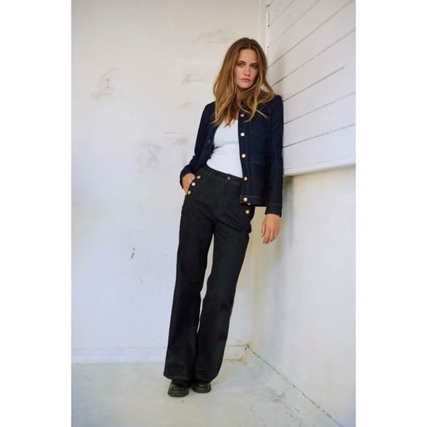 Jeansjacka dam Pulz Jeans Maeve