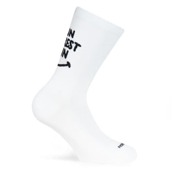 PACIFIC AND COLORS Strumpa unisex Forest Run, stickad, vit, 37-41